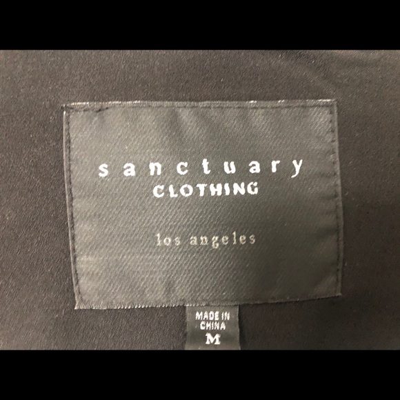 Sanctuary Jacket with leather detail - Picture 3 of 4